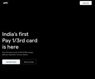 Uni.cards(The Pay 1/3rd revolution) Screenshot