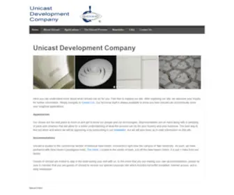 Unicastdev.com(Precision metalcasting techniques and materials) Screenshot