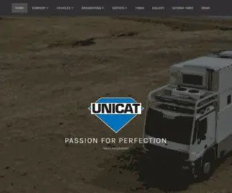 Unicatexpeditionvehicles.com(MADE IN GERMANY) Screenshot