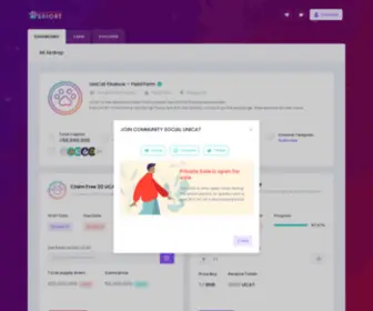 Unicat.finance(Unicat finance) Screenshot