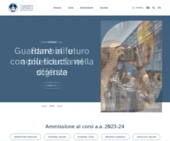 Unicatt.it(Università) Screenshot
