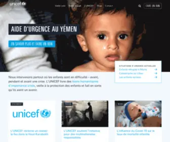 Unicef-Suisse.ch(Unicef Suisse) Screenshot