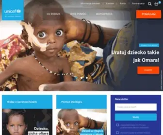 Unicef.pl(Pomagamy dzieciom) Screenshot