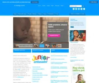 Unicef.si(UNICEF Slovenija) Screenshot