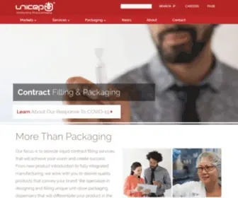 Unicep.com(Liquid Contract Filling) Screenshot