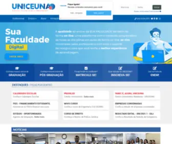 Uniceuna.com.br(Conheça o Centro Universitário Natalense) Screenshot