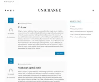 Unichange.me(Buy sell exchange Perfect Money) Screenshot