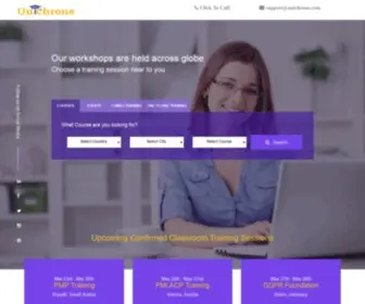 Unichrone.com(PMP) Screenshot