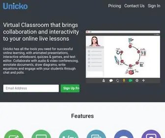 Unicko.com(Virtual Classroom) Screenshot