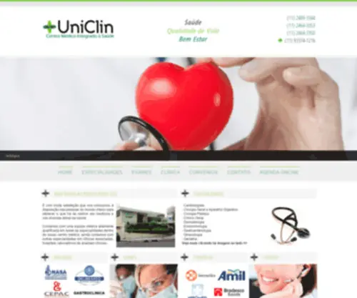 Uniclin.com.br(Uniclin) Screenshot