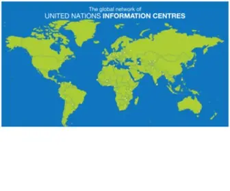 Unicnetwork.org(United Nations Information Centres) Screenshot