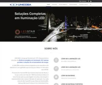 Unicoba.com.br(A UNICOBA®) Screenshot