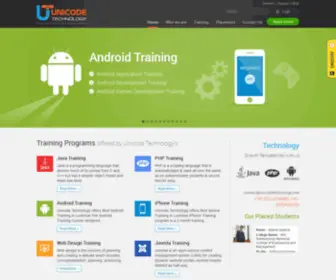 Unicodetechnology.com(Our training) Screenshot