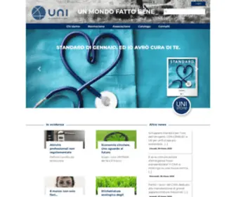 Uni.com(Ente Italiano di Normazione) Screenshot