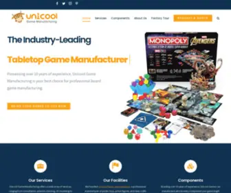 Unicoolgames.com(Unicool Game Manufacturing) Screenshot