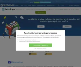 Unicoos.com(Tu academia on) Screenshot