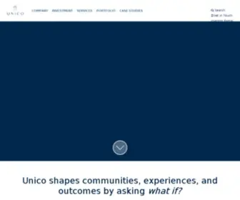 Unicoprop.com(Unico Properties) Screenshot