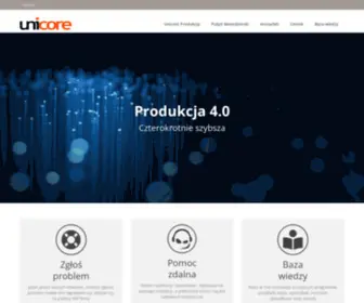 Unicore.pl(Produkcja i Pulpit Menedżerski) Screenshot