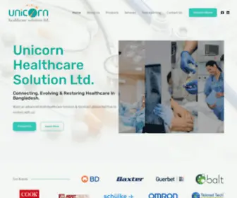 Unicornhs.org(Advanced Healthcare Service & Solution) Screenshot