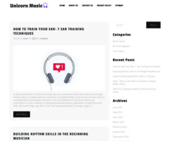 Unicornmusic.org(Unicorn Music) Screenshot