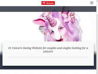 Unicornsdatesites.com(Looking For A Unicorn) Screenshot