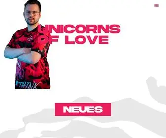 Unicornsoflove.com(Unicorns of Love) Screenshot