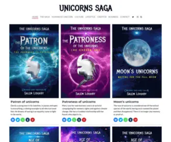 Unicornssaga.com(The Unicorns Saga) Screenshot