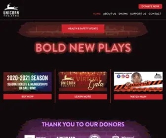 Unicorntheatre.org(BOLD NEW PLAYS) Screenshot