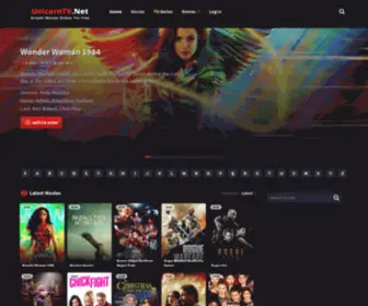 Unicorntv.net(Stream HD Movies Online For Free) Screenshot