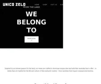 Unicozelo.com.au(Unico Zelo) Screenshot