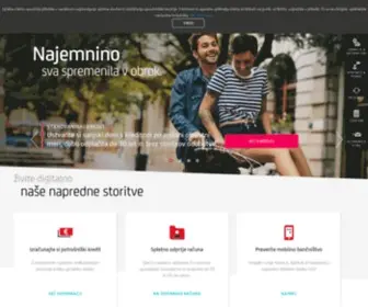 Unicreditleasing.si(UniCredit Bank) Screenshot
