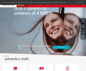 Unicreditshop.cz(Bankovní účty) Screenshot