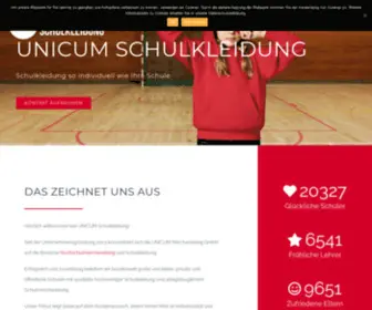 Unicum-Schulkleidung.com(UNICUM Schulkleidung) Screenshot