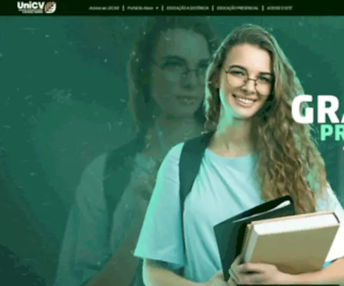 Unicv.edu.br(Página de início) Screenshot