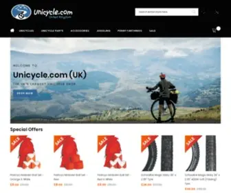 Unicycle.uk.com(Unicycle.com (UK)) Screenshot