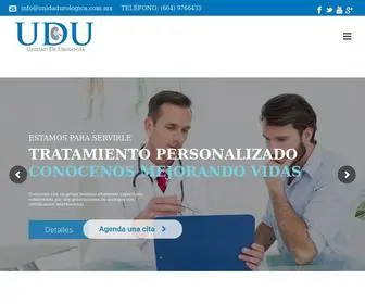 Unidadurologica.com.mx(Médicos urólogos) Screenshot