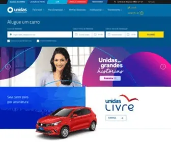 Unidas.com.br(Aluguel de carros em todo o Brasil melhores preços) Screenshot
