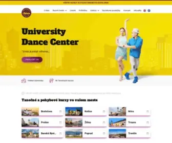 Unidc.sk(Tanečná škola University Dance Center (unidc)) Screenshot