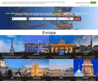 Unideatravel.com(Unidea travel) Screenshot