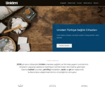 Uniden.com.tr(Uniden T) Screenshot