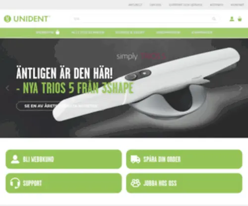 Unident.se(Innovativ digital tandvård för en effektiv klinik) Screenshot