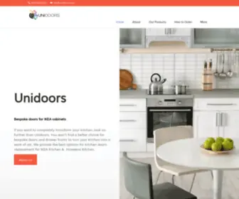 Unidoors.co.uk(Best Kitchen Doors Replacement for Howdens & IKEA Kitchen) Screenshot