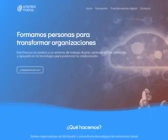 Uniendonodos.com(Formación de soluciones cloud) Screenshot