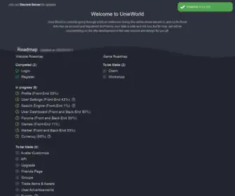 UnieWorld.net(Roadmap) Screenshot