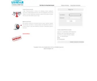 Unifabpharma.co.in(MR Reporting Software) Screenshot
