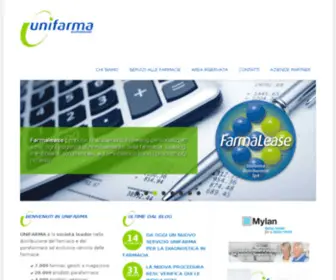 Unifarma.it(Unifarma Distribuzione) Screenshot