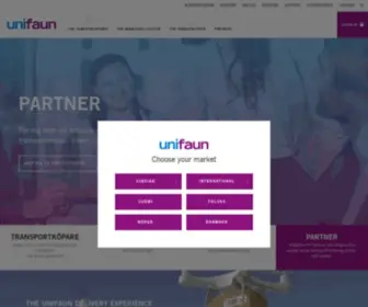 Unifaun.se(Delivery Solutions and Shipping Software) Screenshot