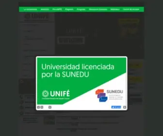 Unife.edu.pe(UNIFÉ) Screenshot