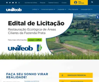 Unifeob.edu.br(Centro Universitário da Fundação de Ensino Octávio Bastos) Screenshot