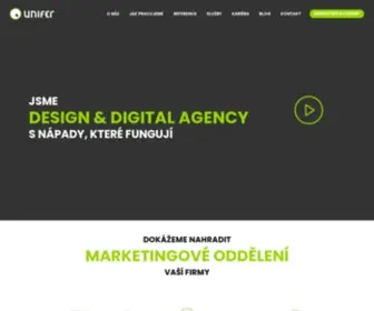 Unifer.cz(DESIGN & DIGITAL AGENCY) Screenshot